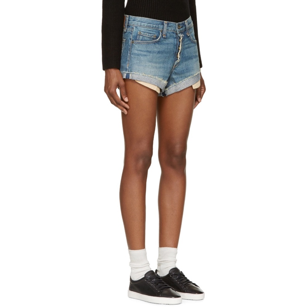 Rag & Bone “Marilyn” fly shorts
